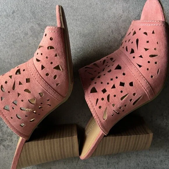 American Eagle Pink Hills Shoes Size 7 Pumps Heels - Picture 9 of 16